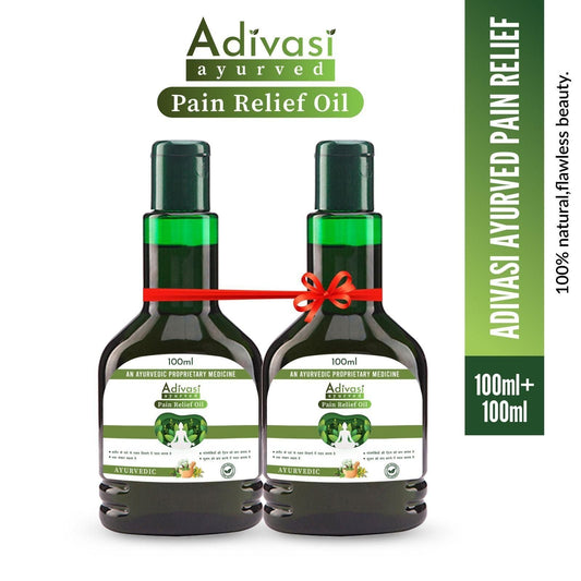 Adivasi Ayurved Pain Relief Oil 100ml (Pack Of 2)