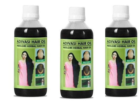 Adivasi Herbal Hair Oil 100ML (Pack of 3)